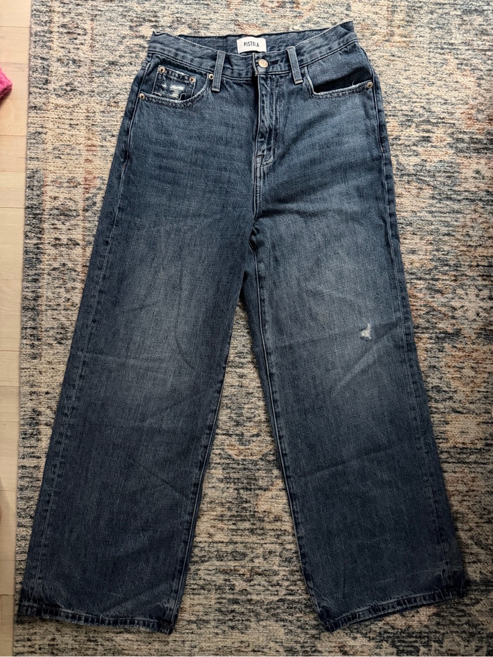 pistola wideleg ankle Jeans